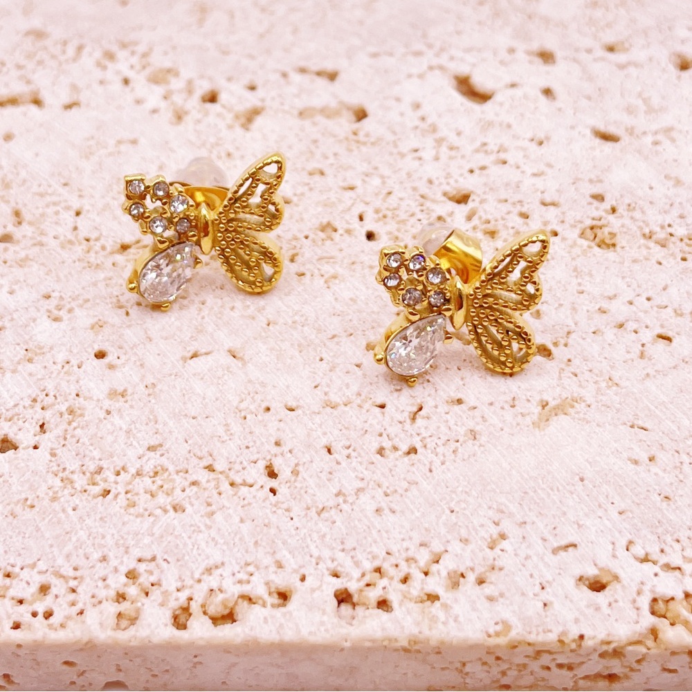 Butterfly Stud Earrings